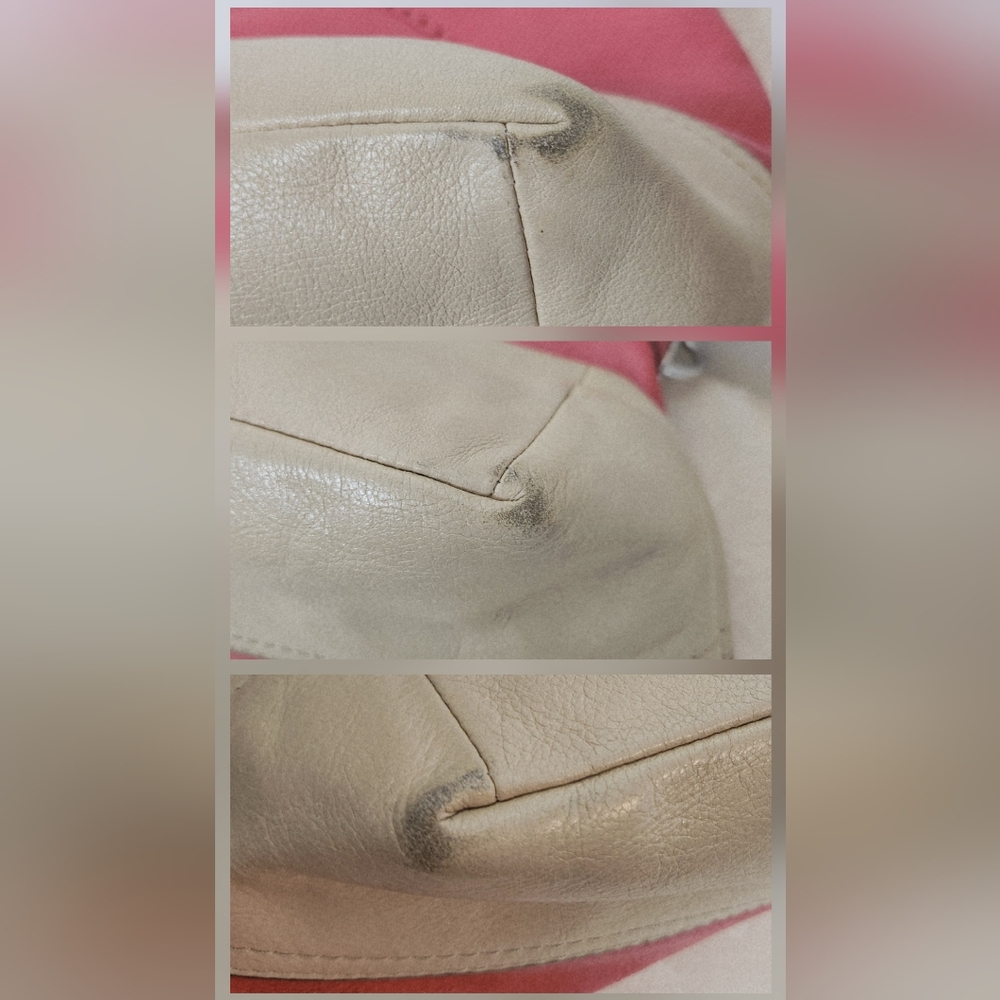 Coach Hampton Coral Pink Leather Shoulder Crossbody Bag Purse 19393 - Picture 14 of 16